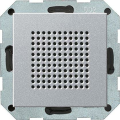 Динамик Gira System 55 радиоприемника RDS алюминий 228226