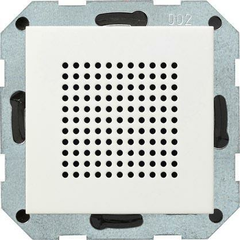 Динамик Gira System 55 радиоприемника RDS чисто-белый шелковисто-матовый 228227