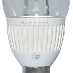 Лампа светодиодная Наносвет E14 5W 4000K прозрачная LC-P45CL-5/E14/840 L125