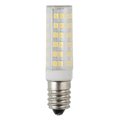 Лампа светодиодная ЭРА E14 7W 4000K прозрачная LED T25-7W-CORN-840-E14 Б0033025