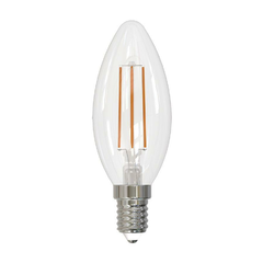 LED-C35-7W/3000K/E14/CL/S Лампочка Volpe LED-C35-SLF