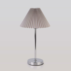01132/1 хром/серый Настольная лампа Eurosvet Peony
