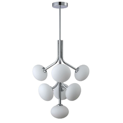 ALICIA SP7 CHROME/WHITE Люстра Crystal Lux Alicia