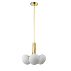 ALICIA SP3 GOLD/WHITE Светильник Crystal Lux Alicia