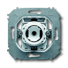 Выключатель кнопочный одноклавишный ABB Impuls 10A 250V с подсветкой N-клеммой 2CKA001413A0897